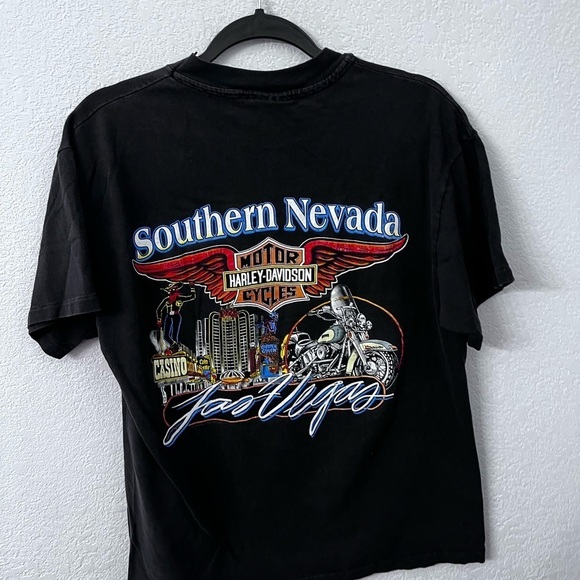 Harley Davidson The Great Escape Southern Navada Las Vegas T shirt size large - Picture 2 of 7
